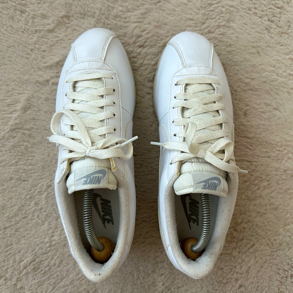 Nike Cortez - RARE white on white, size 10 US